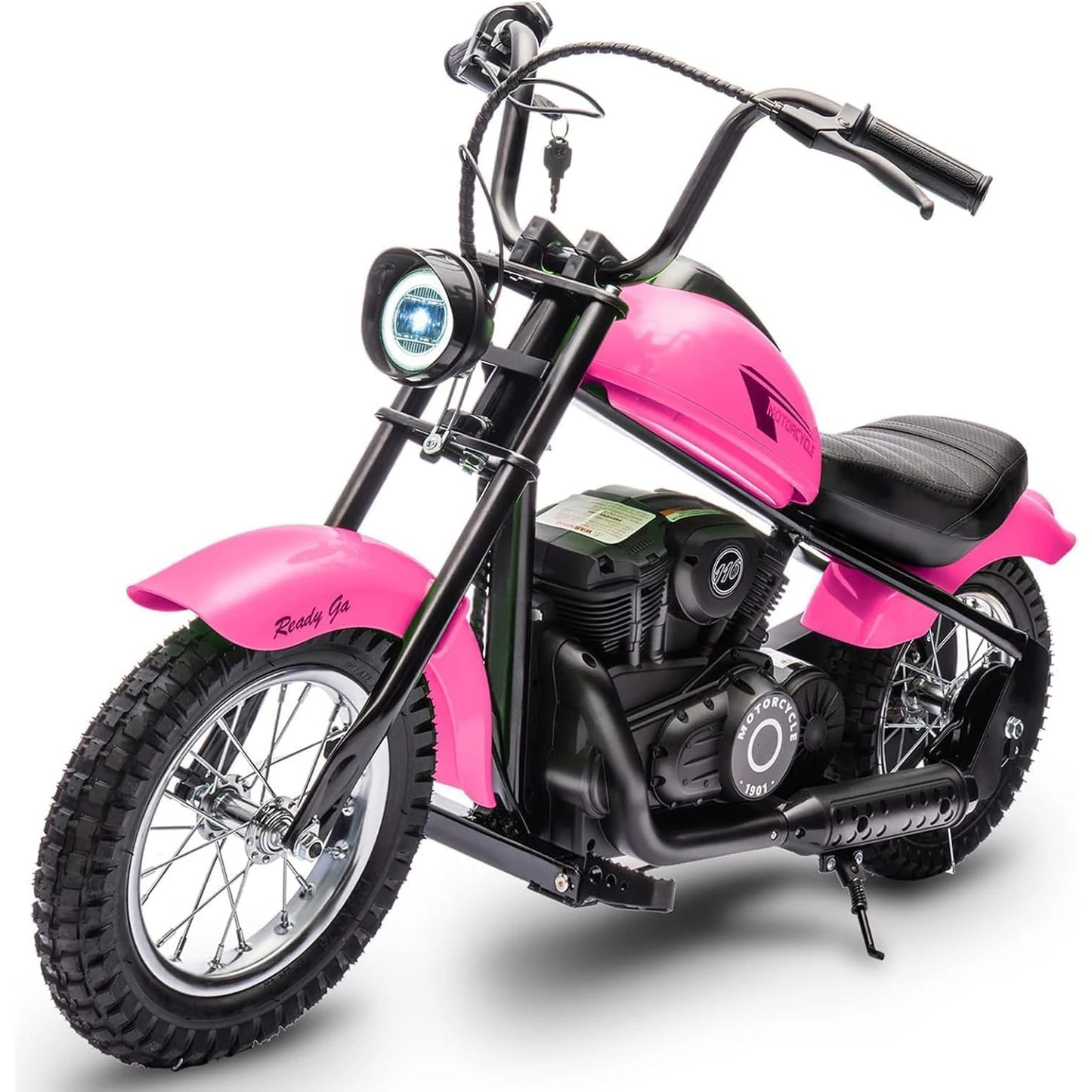 HiMISS Electric Kids Dirt Bike 24V 250W Two Speed Up To 14 MPH