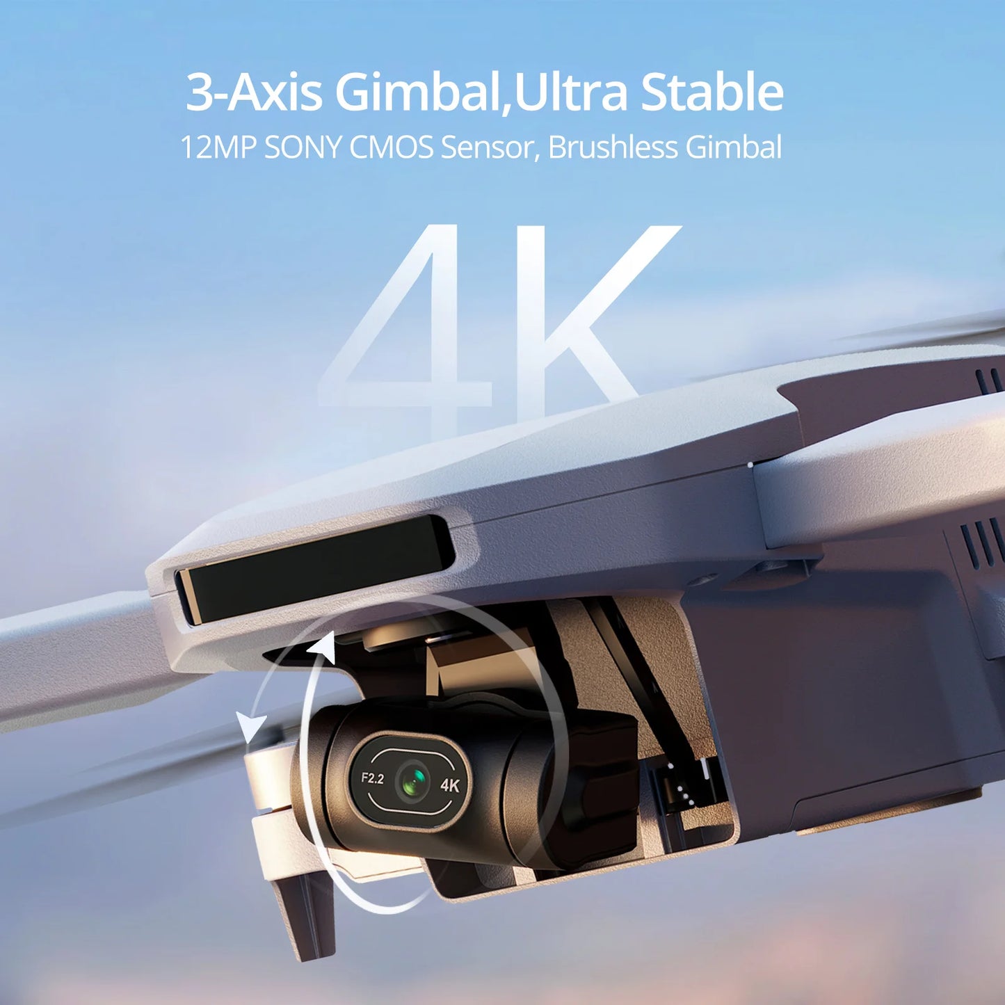 Potensic C0 Mini Drone With 3-Axis Gimbal And 4K Camera