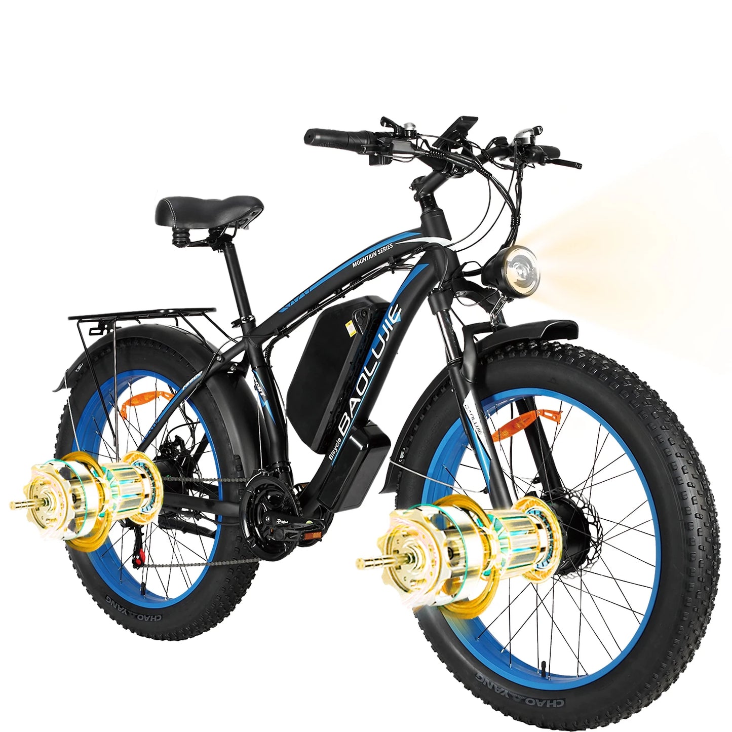 Baolujie DM01 Electric Motorcycle 2000W Ebike 60V Battery