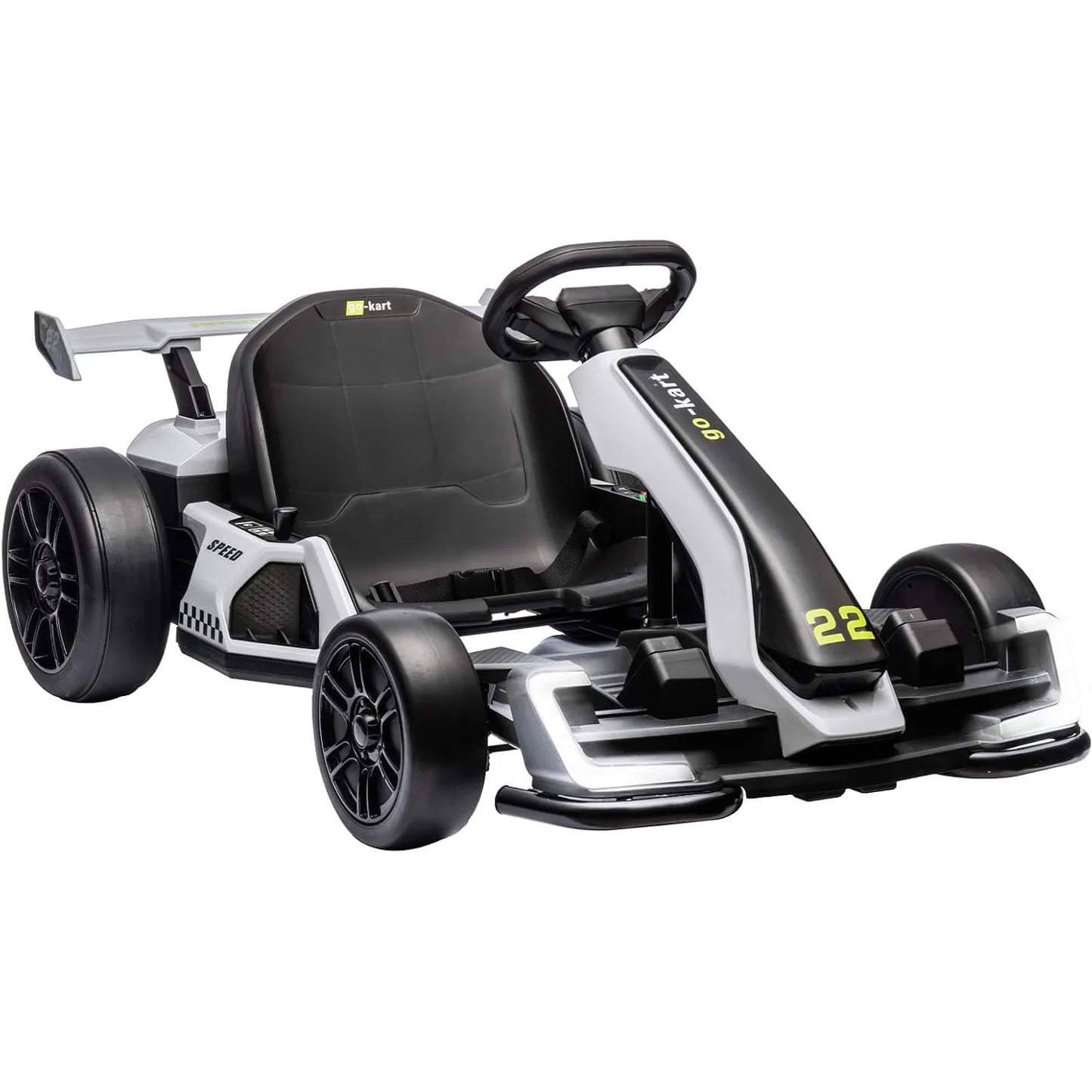 TWISTER.CK 24V Kids Electric Go Kart 2x150W Adjustable Seat