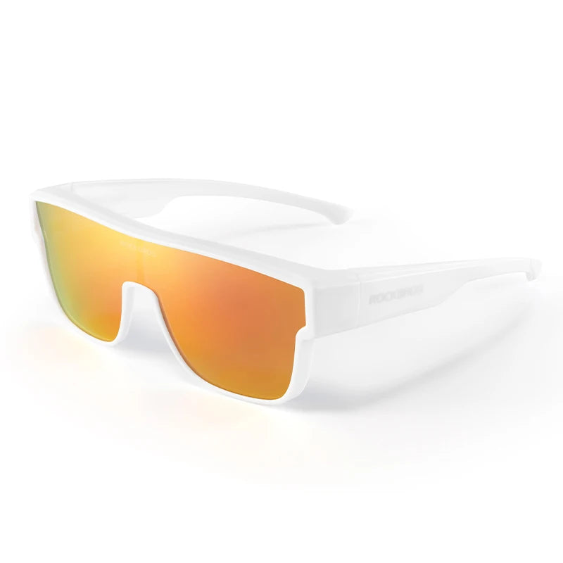 ROCKBROS Polarized Cycling Glasses UV400 Myopia Dual Wear Sunglasses