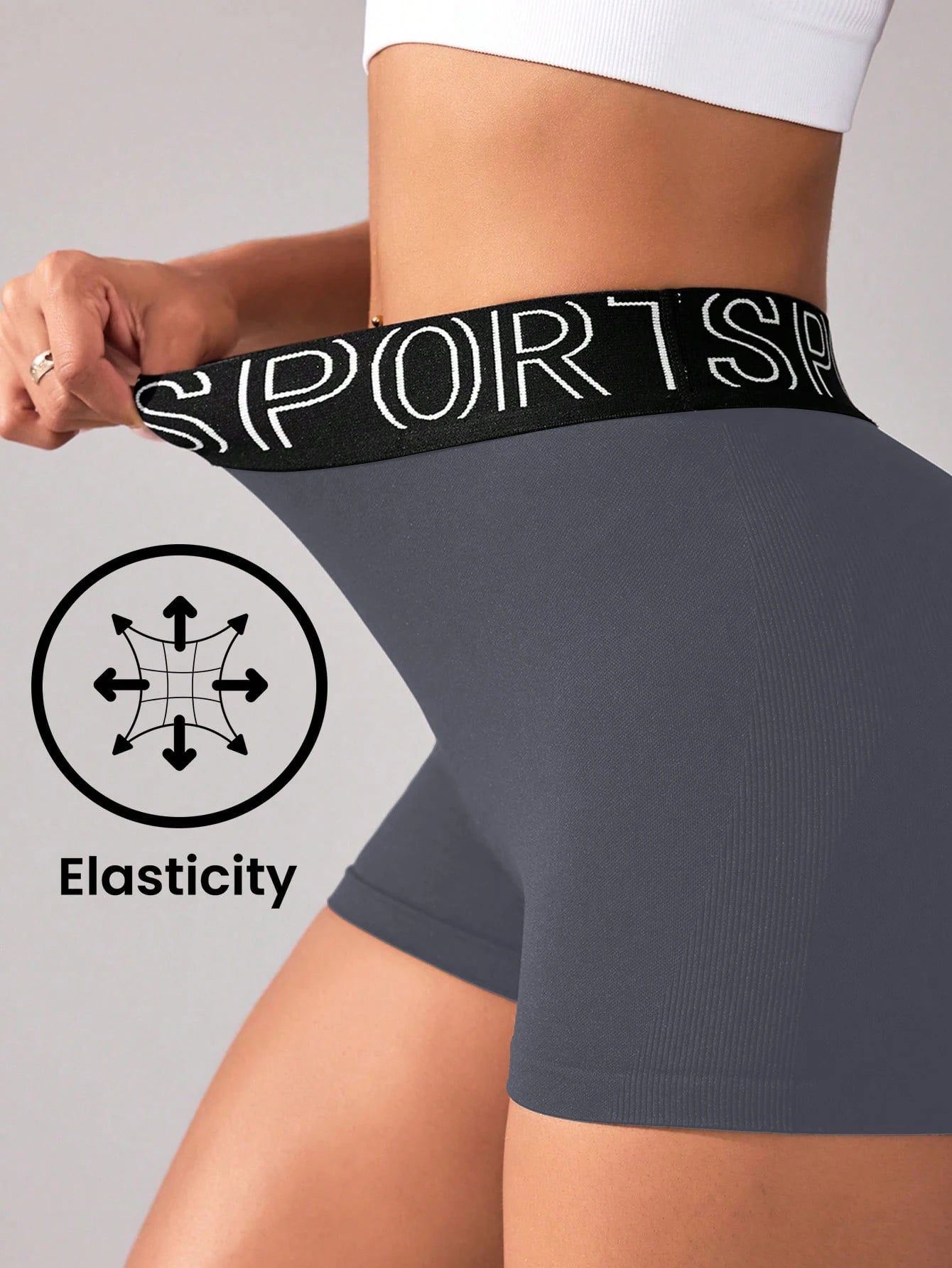 Seamless Yoga Shorts for Women High Waist Workout Gym