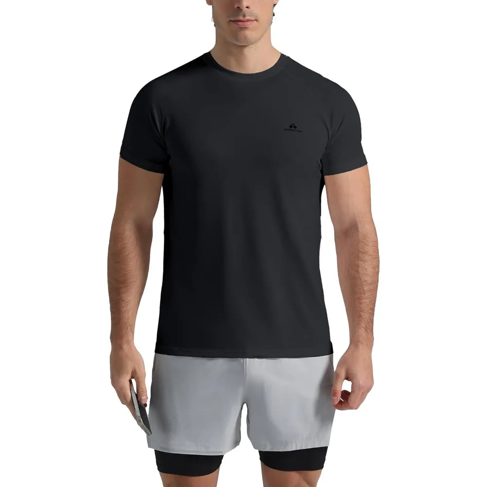 Pioneer Camp Men's Moisture Wicking Running Shirt UPF 50