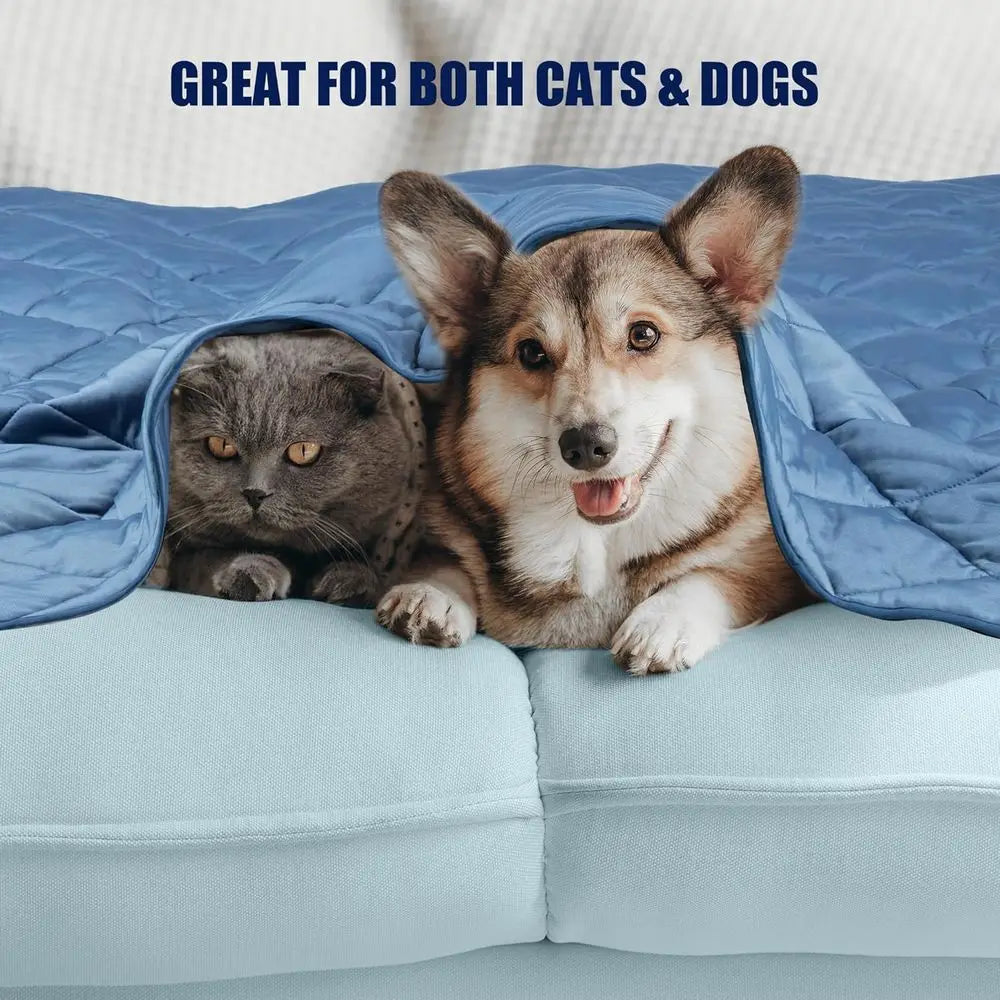 Pet Cooling Blanket For Dogs And Cats Washable Calming Pad