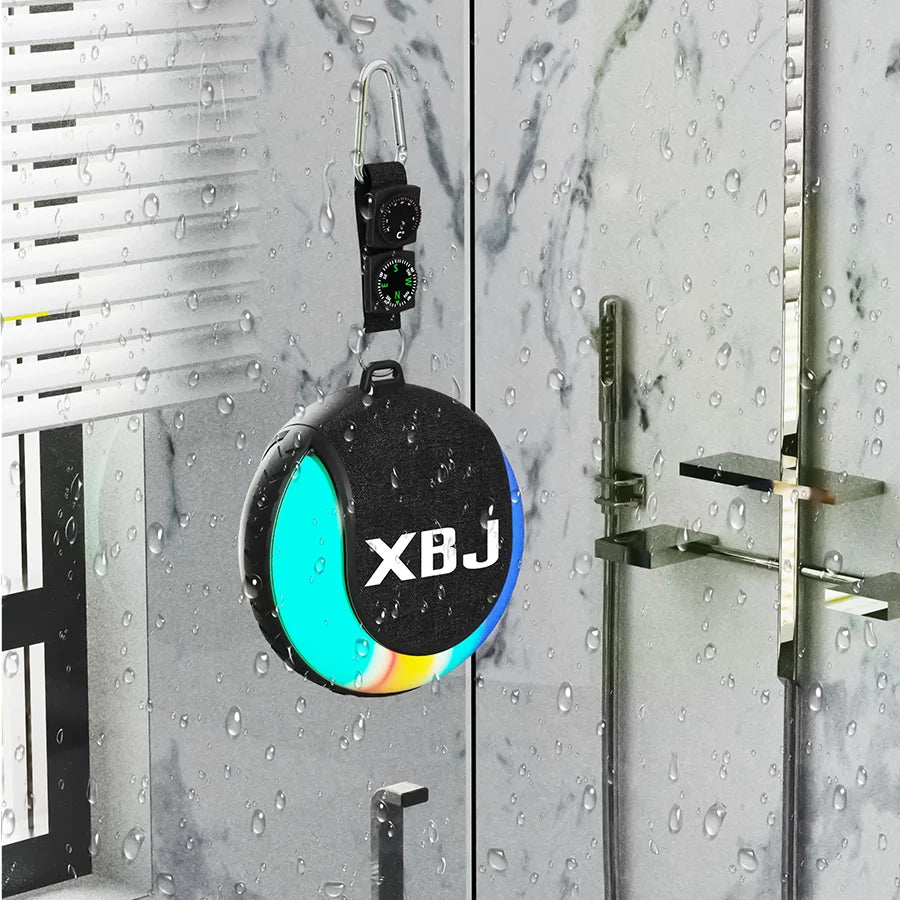 TWS Bluetooth Waterproof Floating Shower Speaker With LED Light