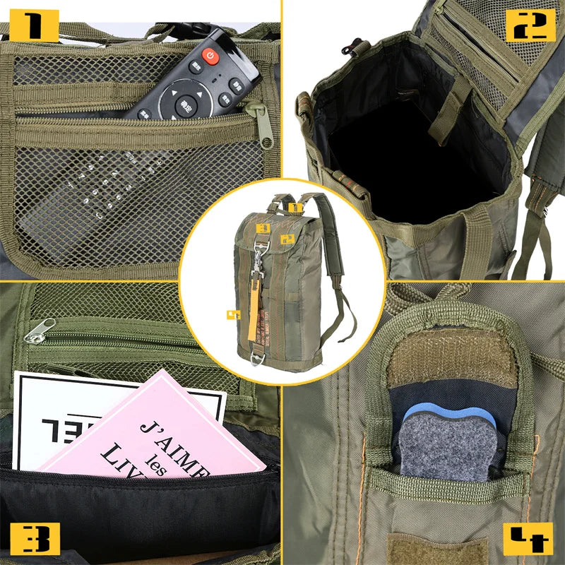 LQARMY Durable All Purpose Backpack for Outdoor Adventures