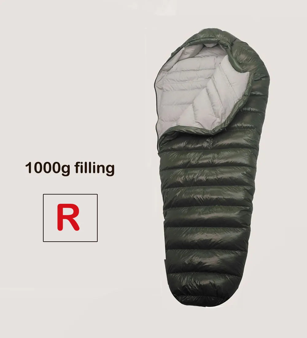 Kamperbox Winter Down Sleeping Bag For Cold Weather Camping