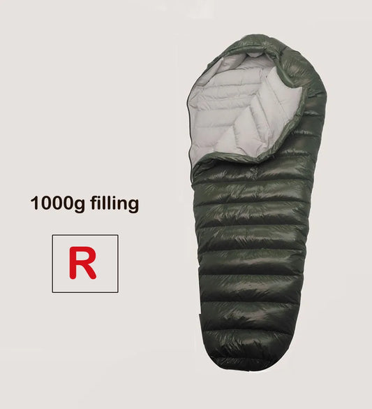 Kamperbox Winter Down Sleeping Bag For Cold Weather Camping
