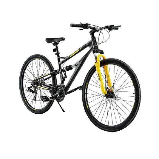 Mountain Bike Dual Suspension With 24 Speed Aluminum Frame