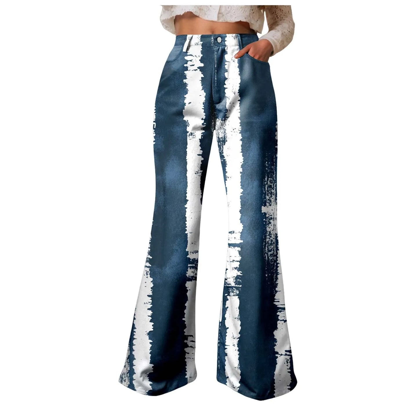 Baggy Jeans For Women High Waist Wide Leg Washed Denim