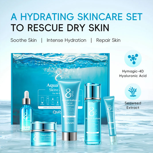 LAIKOU AquaVitalize Skincare Set 5-Piece Hydration Kit