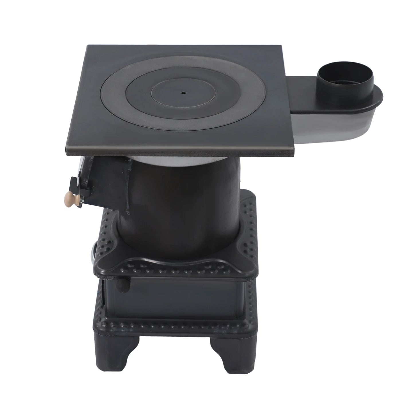 Camping Wood Stove For Tents With Mesh And Chimney Elbows