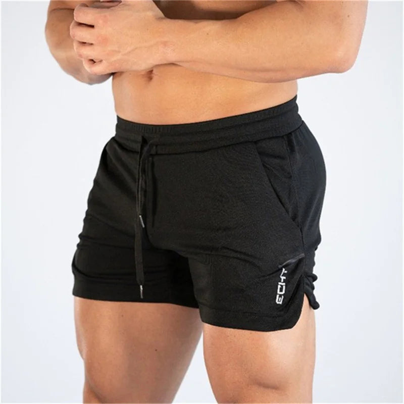 Clifford Lenox Breathable Mesh Workout Shorts Mens Quick Dry