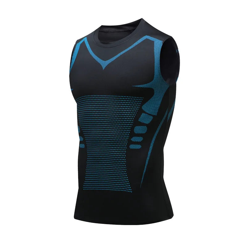 Youongwear Mens Compression Tank Top Sleeveless Quick Dry Sports Vest