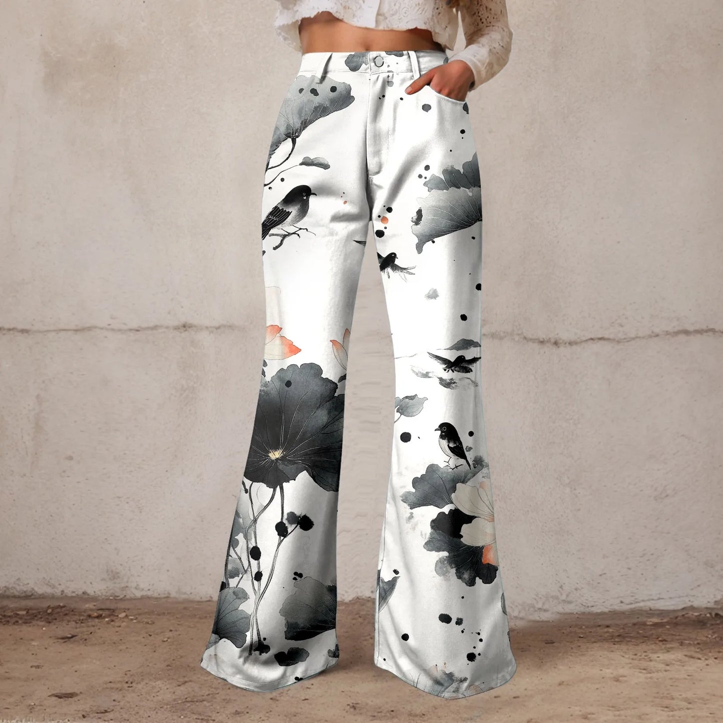 Baggy Jeans Women High Waist Wide Leg Denim Relaxed Fit