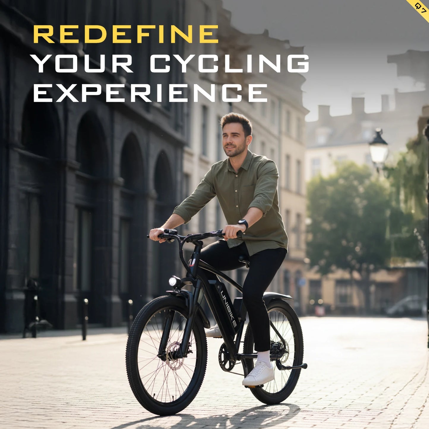 EOEOTWO Electric Mountain E-Bike Q7 750W Removable Battery
