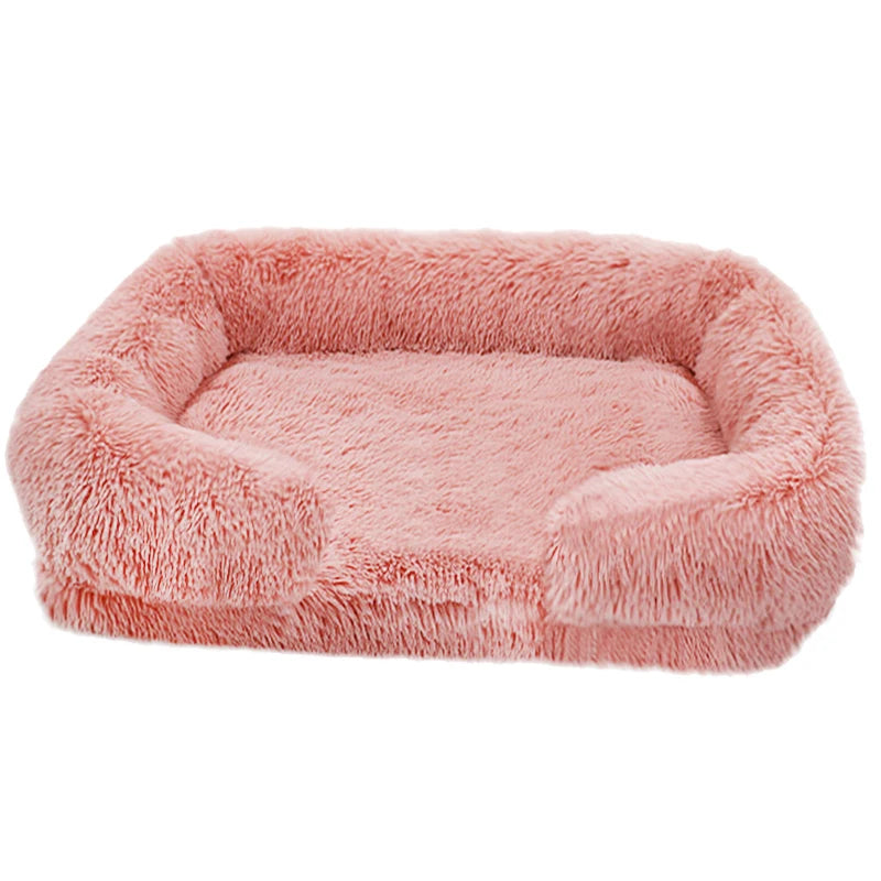 Orthopedic Thickened Dog Bed With Washable Plush Cover