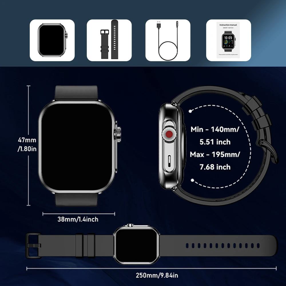 SENBONO Smart Watch IP68 Waterproof Fitness Tracker Android iOS