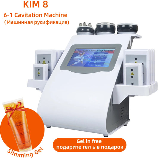 MISSHEART 6in1 40K Ultrasonic Cavitation Machine for Body Shaping