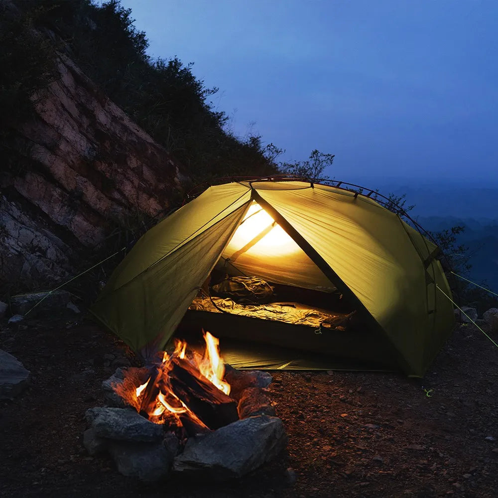 Night Cat Ultralight Backpacking Tent For Two Persons Waterproof Outdoor