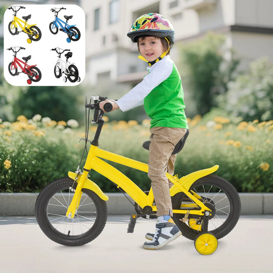 Kids Learning Bike With Adjustable Height And Parent Handle