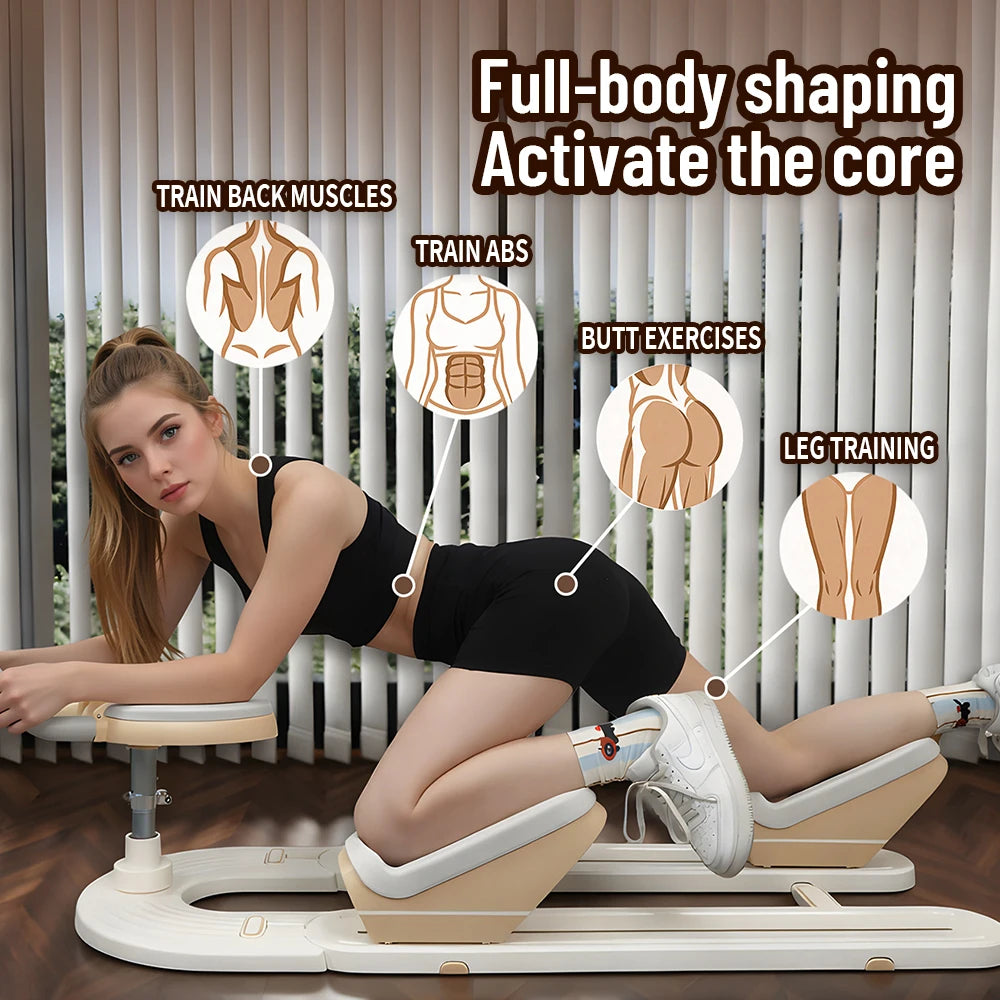 Spine Twist and Stretch Trainer for Low Impact Core Workout