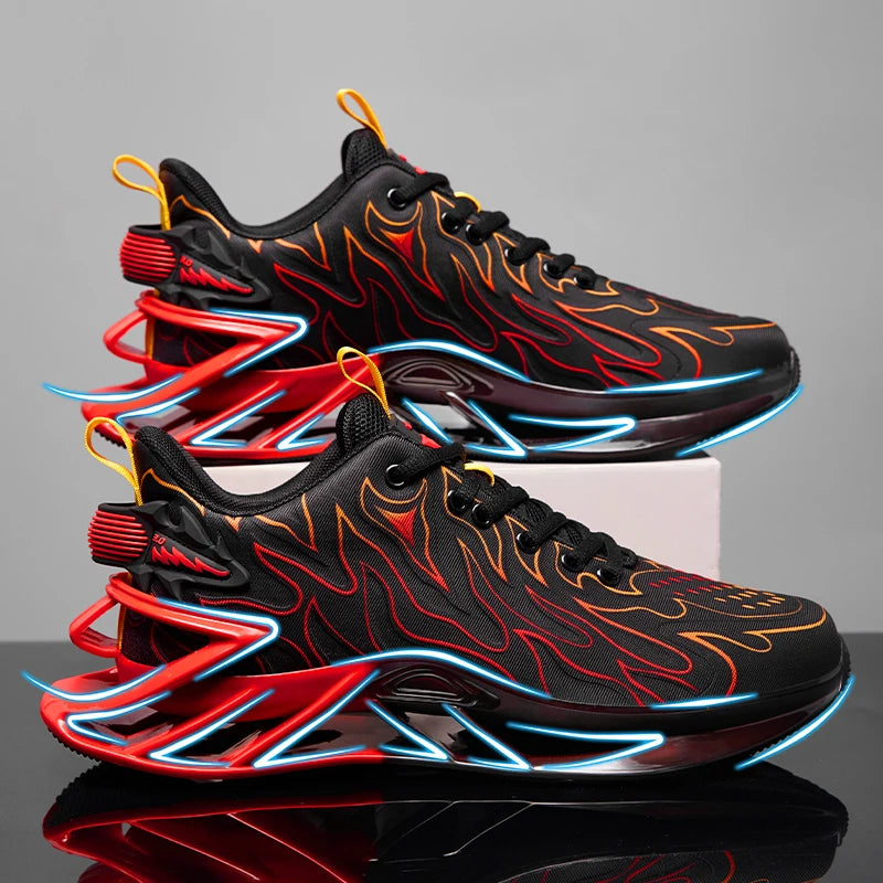 Men's Casual Breathable Sneakers Luxury Running Shoes