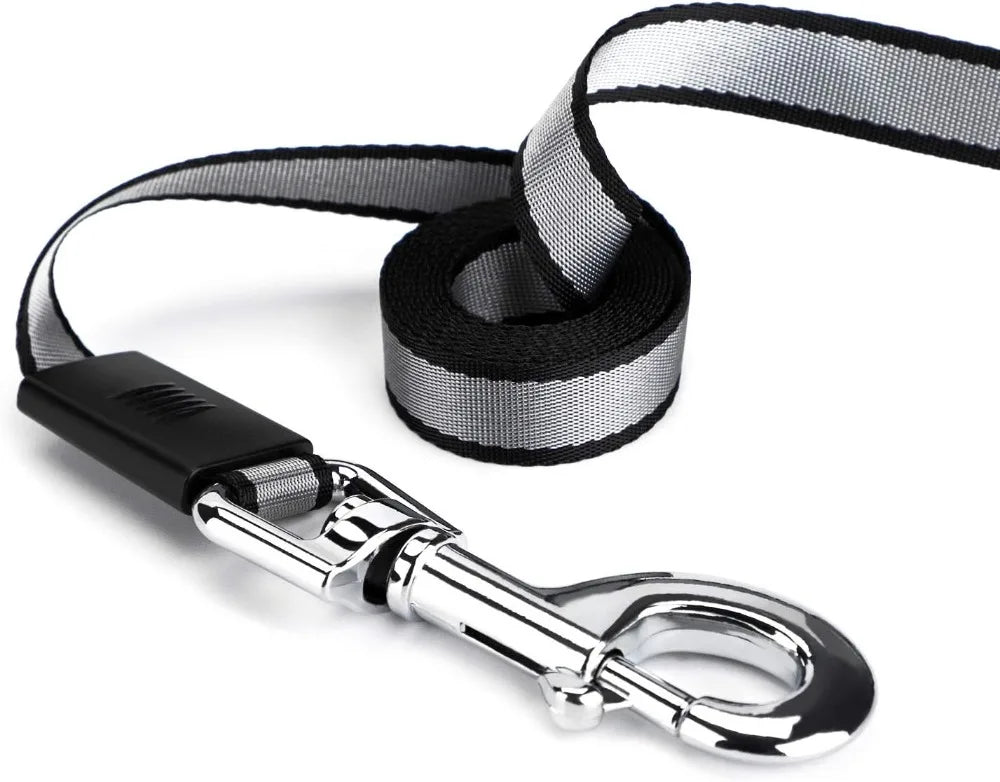 Retractable Dog Leash With Brake Lock Nylon Tape Heavy Duty