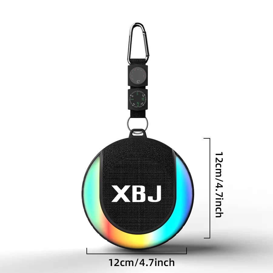 TWS Bluetooth Waterproof Floating Shower Speaker With LED Light