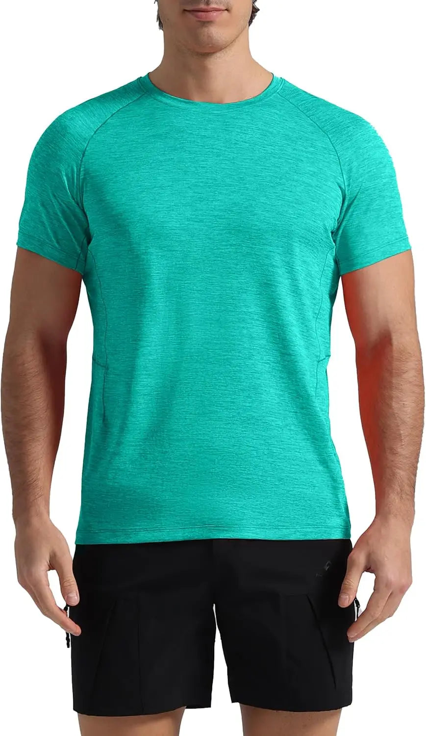 Pioneer Camp Men's Moisture Wicking Running Shirt UPF 50