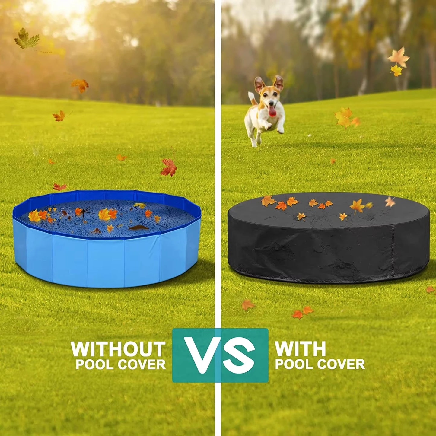 Foldable Dog Swimming Pool Portable Bath Tub For Large Dogs