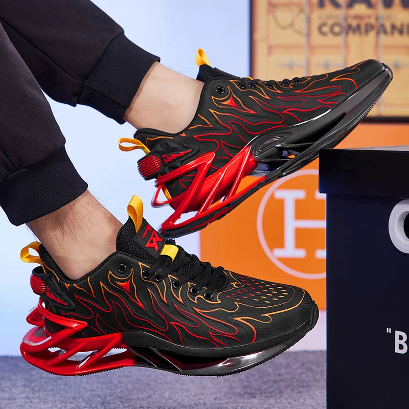 Men's Casual Breathable Sneakers Luxury Running Shoes