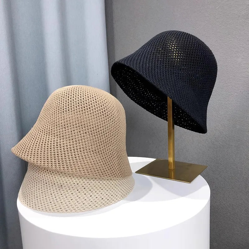 YiYueQianli Women's Summer Breathable Bucket Hat Sun Shield