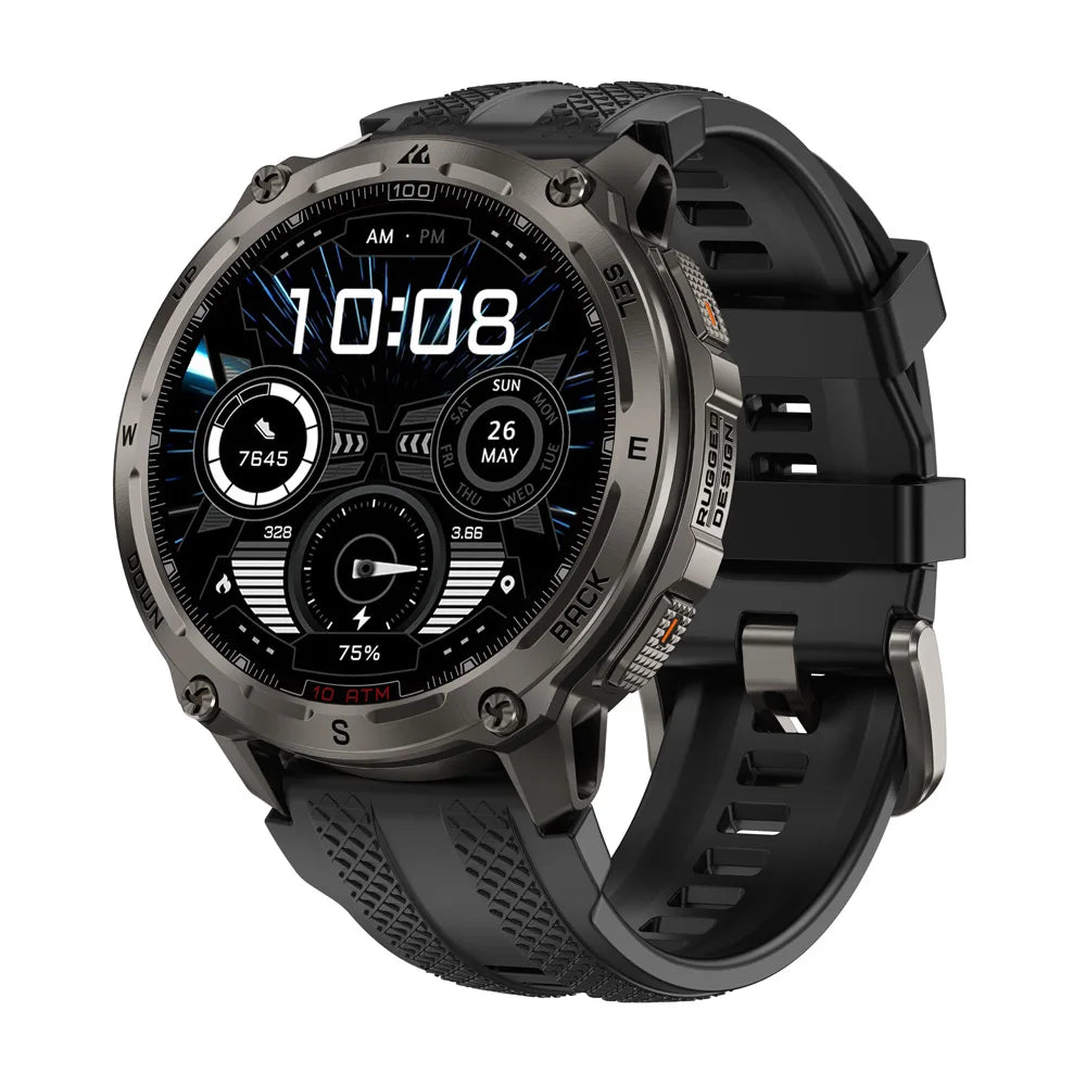 KOSPET Tank T4 Smart Watch GPS 10ATM Waterproof Heart Rate