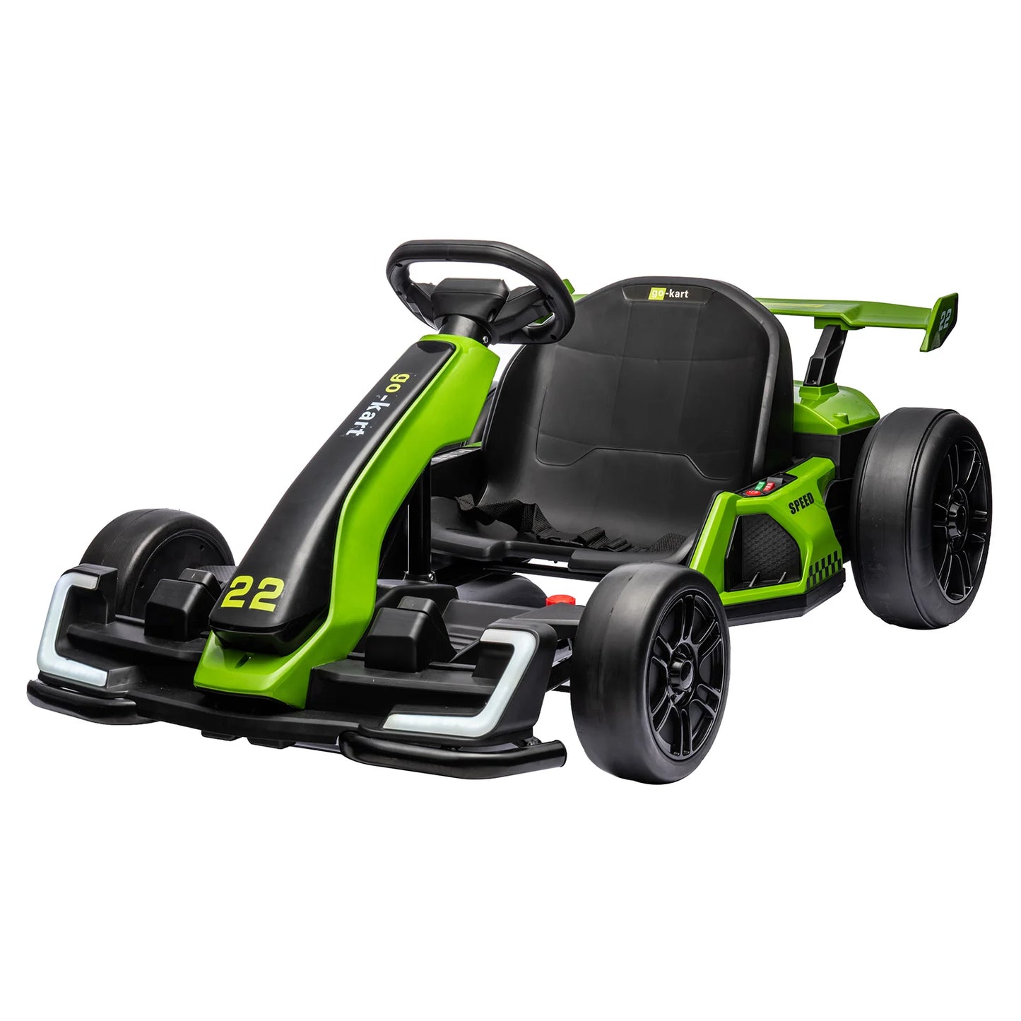 HiMISS 24V Kids Electric Go Kart With 300W Motors Drift And Sport Modes