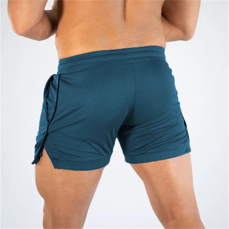 Clifford Lenox Breathable Mesh Workout Shorts Mens Quick Dry
