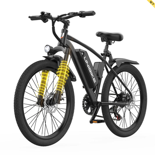 EOEOTWO Electric Mountain E-Bike Q7 750W Removable Battery