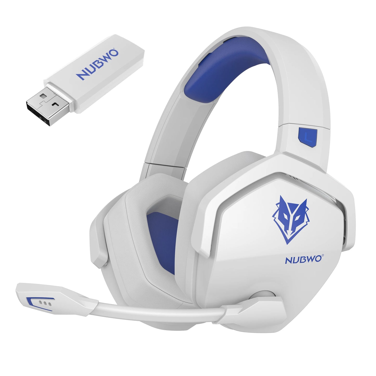 NUBWO G06 Wireless Gaming Headset 2.4G Dual, 5ms Latency