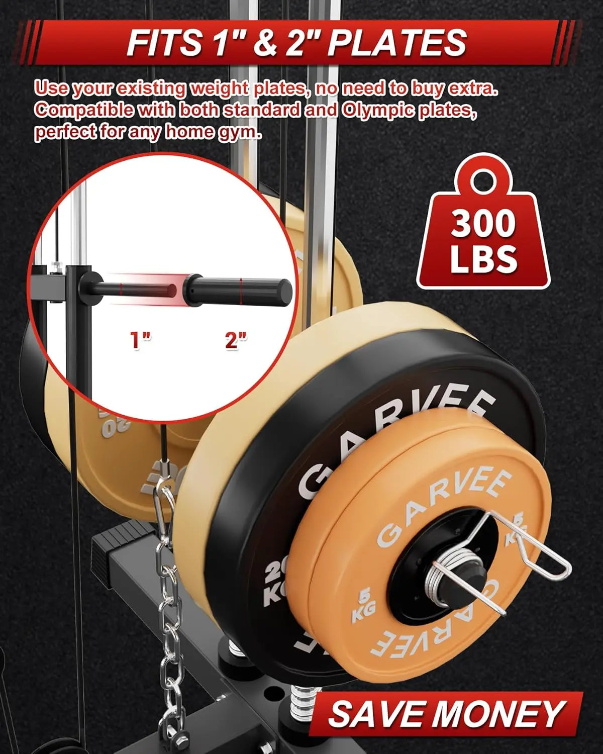 HiMISS All In One Home Gym For Full-Body Strength System