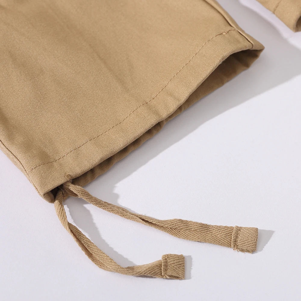 Six Pocket Men's Cargo Pants 100 Percent Cotton Work Trousers