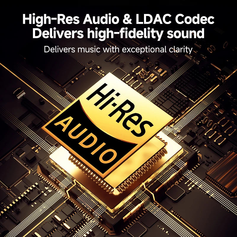 QCY H3 Pro ANC Wireless Over Ear Headphones with LDAC