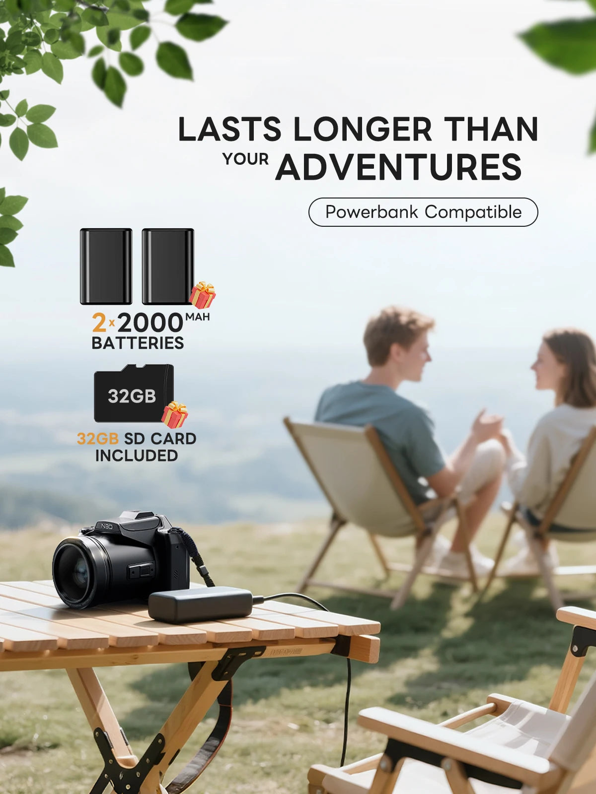 NBD S205E 64MP 5K Vlogging Camera For Professional Photography