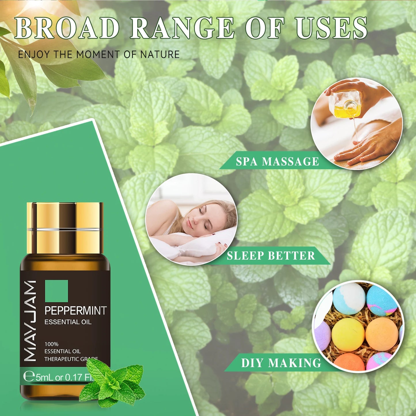 MAYJAM 35Piece Essential Oils Set For Diffusers And Humidifiers