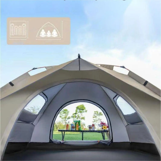 Pakicetus Outdoor Camping Tent Sunshade With Two Doors And Windows