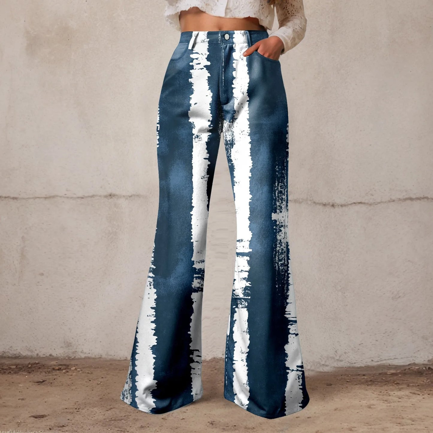 Baggy Jeans For Women High Waist Wide Leg Washed Denim