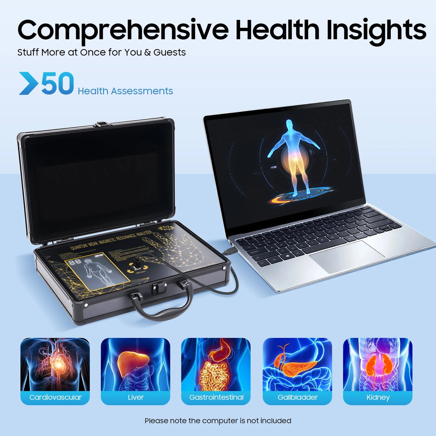Bymaocar Quantum Analyzer Resonance Magnetic Scanner For Health Analysis