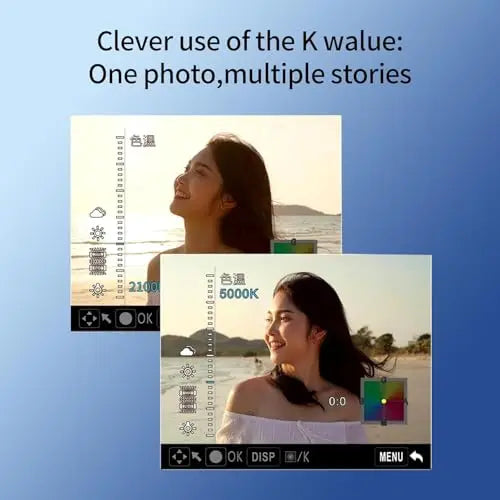 64MP 5K Digital Camera With 16x Optical Zoom For Vlogging