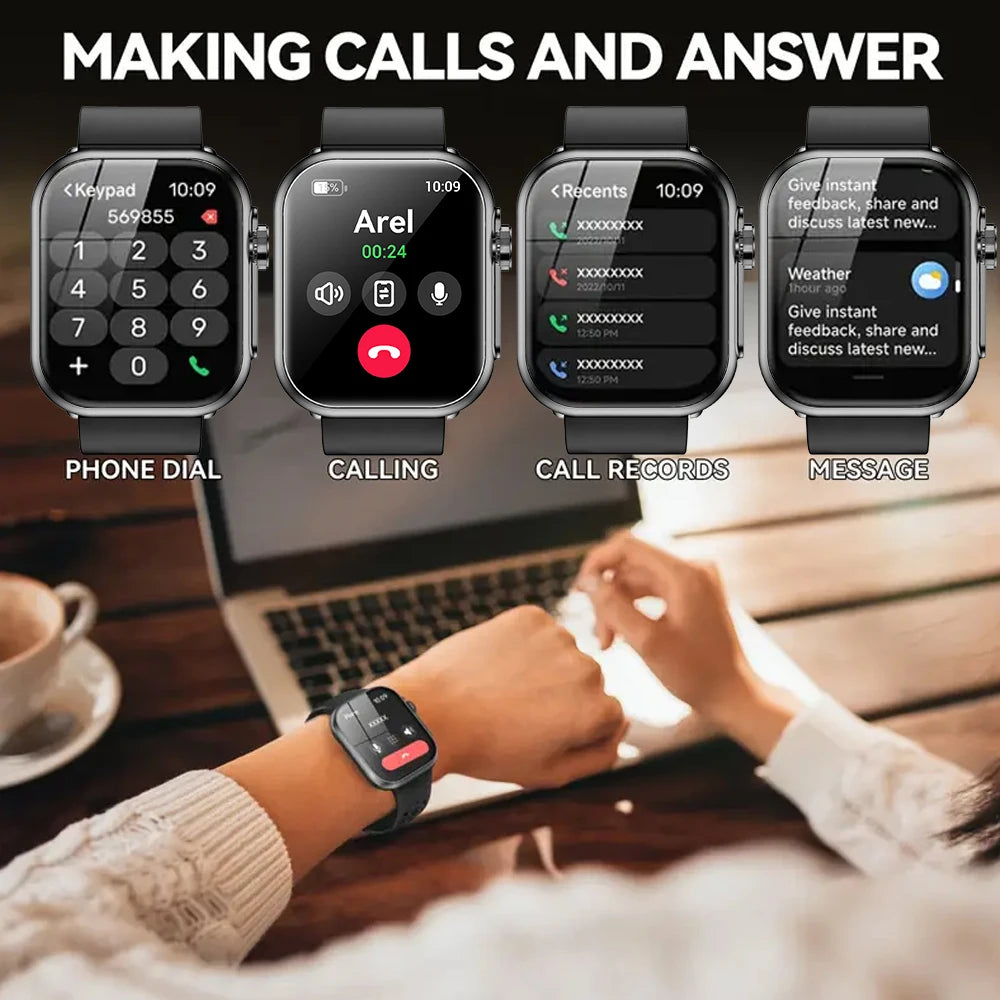 SENBONO Smart Watch IP68 Waterproof Fitness Tracker Android iOS