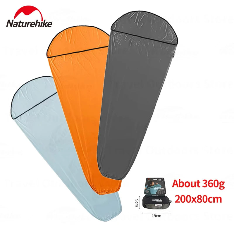 Naturehike Ultralight Sleeping Bag Liner For Camping Mummy Style