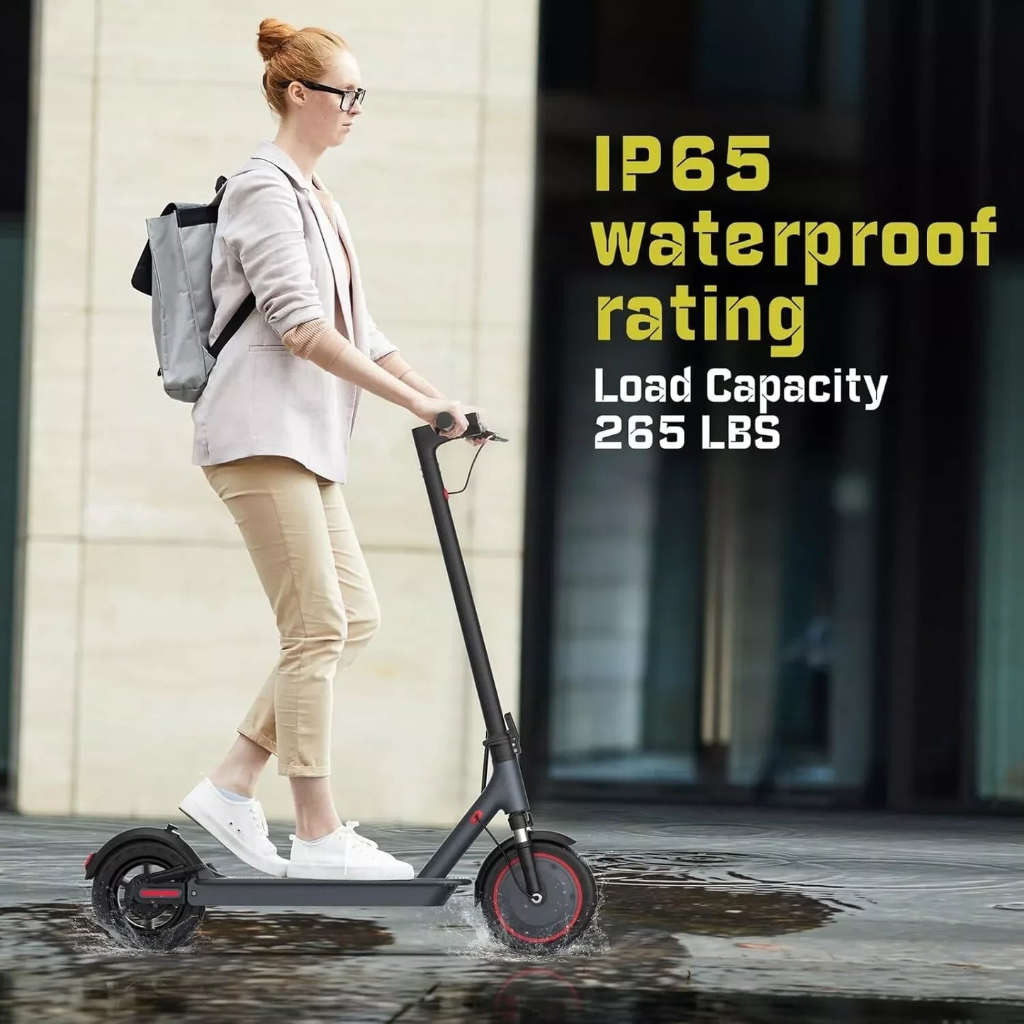 AOVOPRO TMAX Electric Scooter 500W Shock Absorbing Foldable